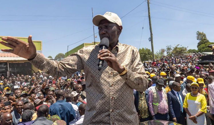 A file photo of President William Ruto.
